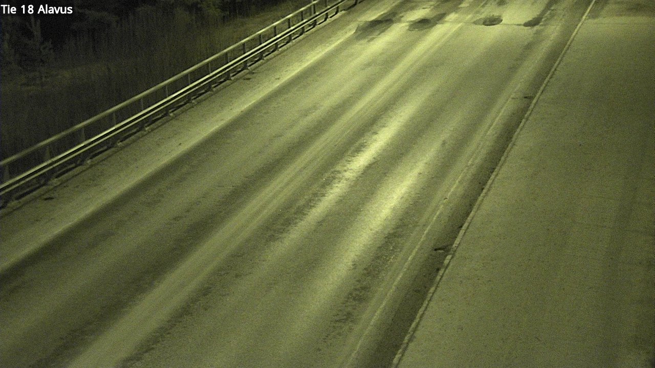 Weather Camera Image Väg 18 Alavo, Alavus, Etelä-Pohjanmaa