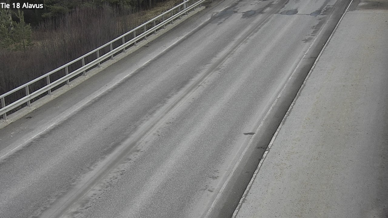 Weather Camera Image Väg 18 Alavo, Alavus, Etelä-Pohjanmaa