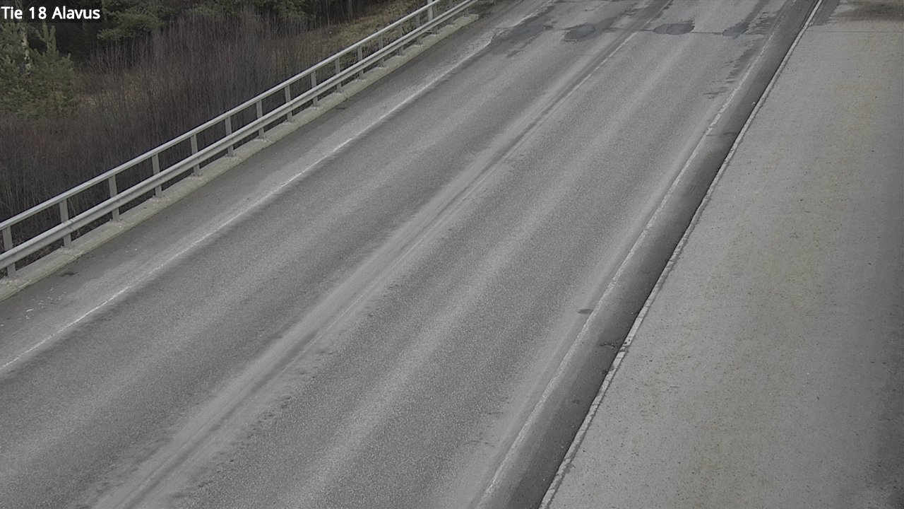 Weather Camera Image Väg 18 Alavo, Alavus, Etelä-Pohjanmaa