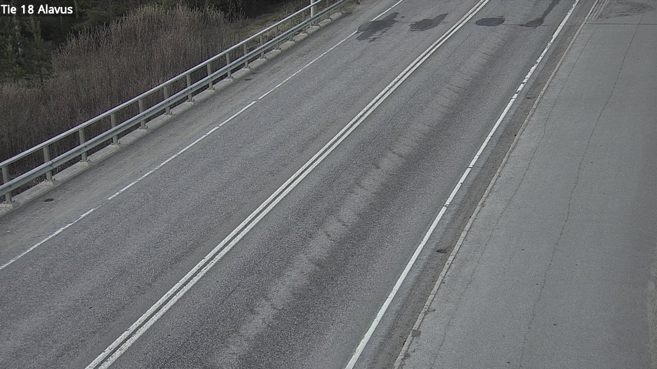 Weather Camera Image Road 18 Alavus, Alavus, Etelä-Pohjanmaa