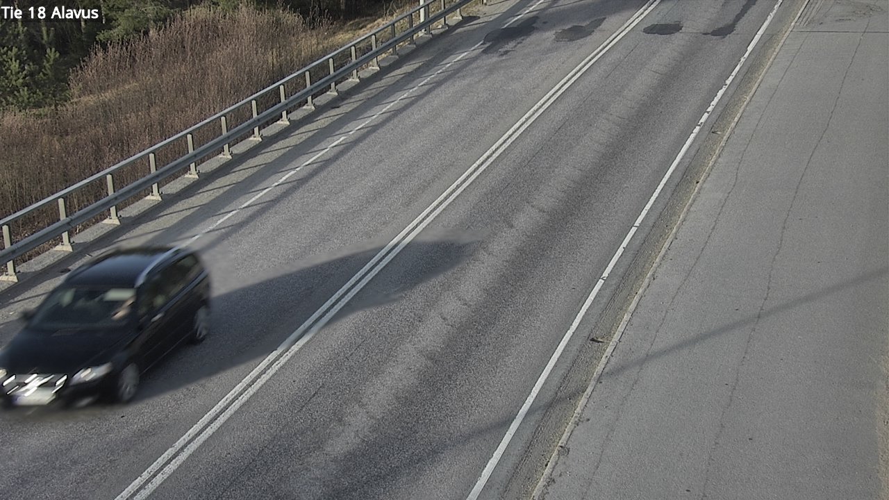 Weather Camera Image Road 18 Alavus, Alavus, Etelä-Pohjanmaa