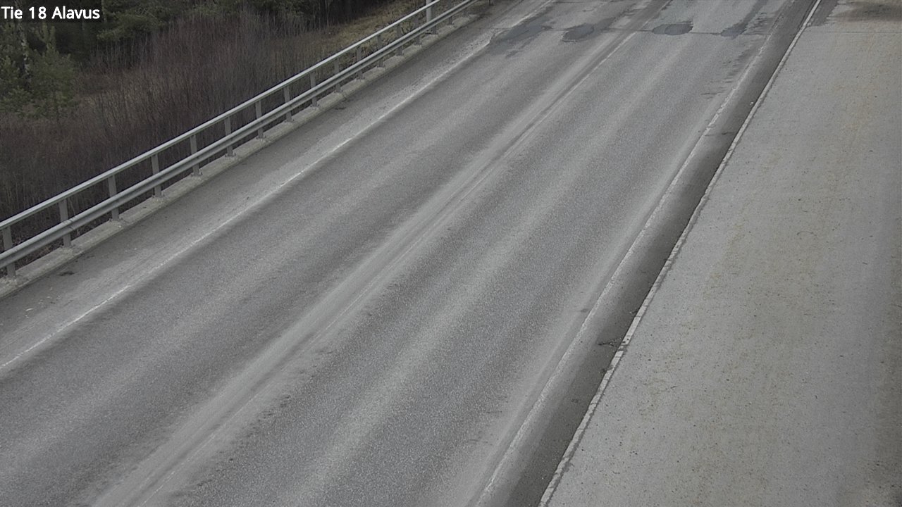 Weather Camera Image Väg 18 Alavo, Alavus, Etelä-Pohjanmaa
