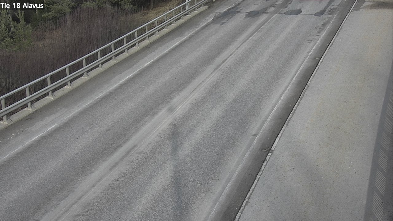 Weather Camera Image Väg 18 Alavo, Alavus, Etelä-Pohjanmaa