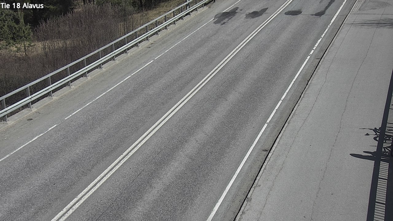Weather Camera Image Väg 18 Alavo, Alavus, Etelä-Pohjanmaa
