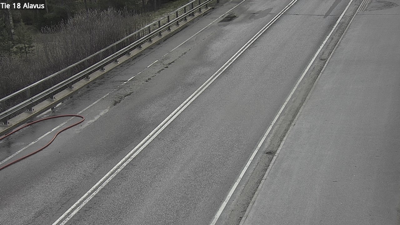 Weather Camera Image Väg 18 Alavo, Alavus, Etelä-Pohjanmaa