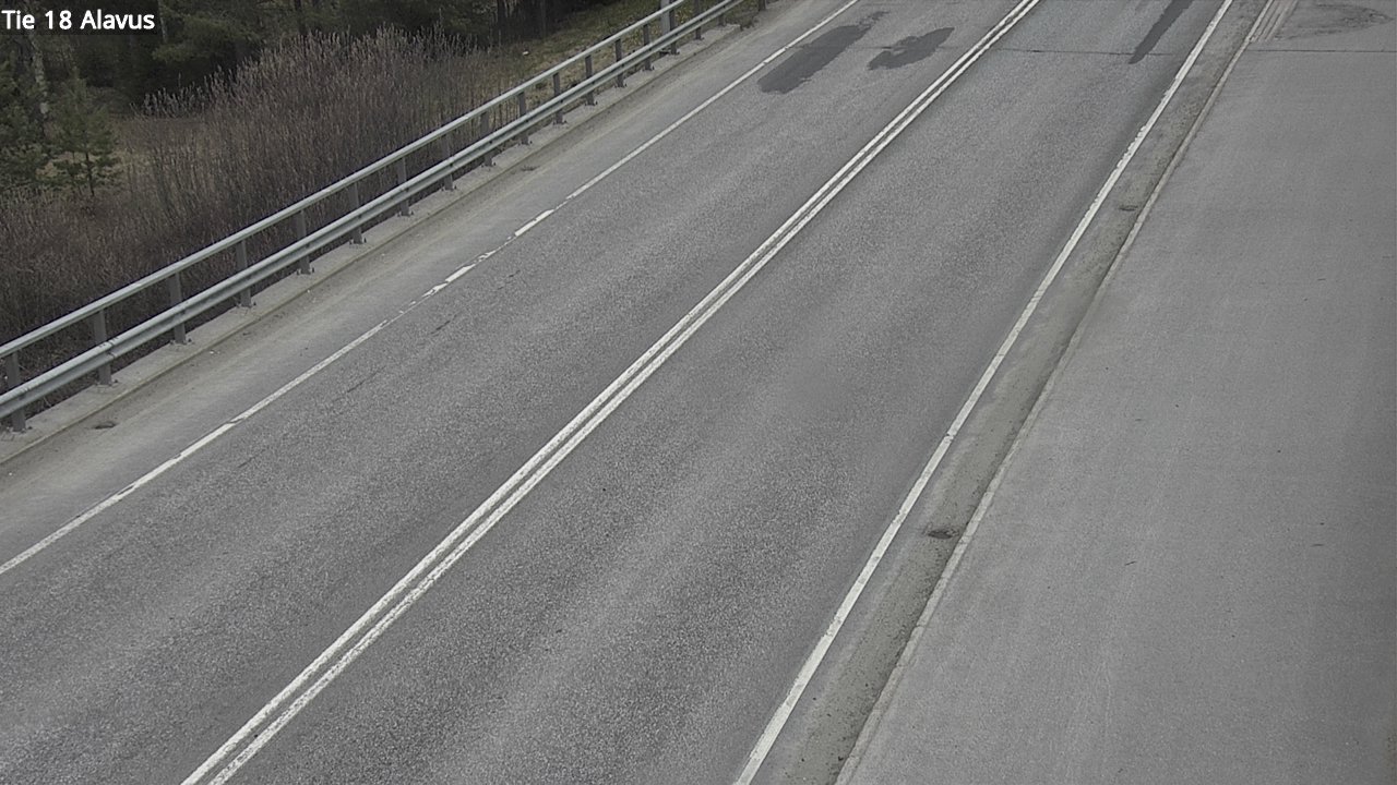 Weather Camera Image Road 18 Alavus, Alavus, Etelä-Pohjanmaa