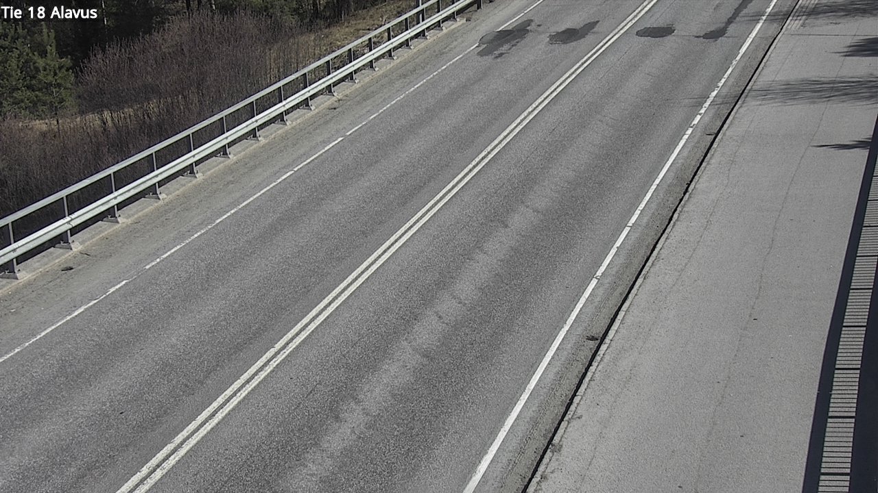 Weather Camera Image Road 18 Alavus, Alavus, Etelä-Pohjanmaa