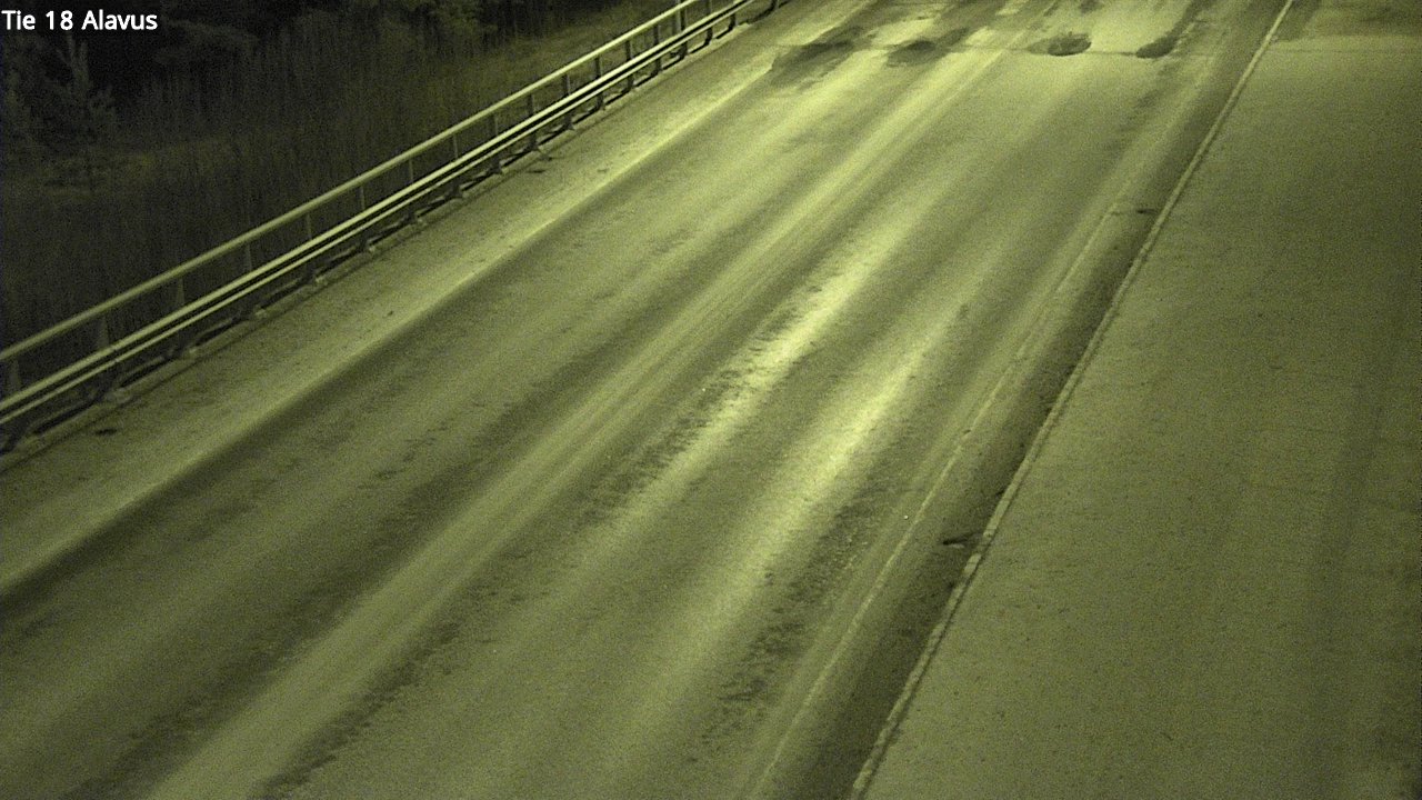 Weather Camera Image Väg 18 Alavo, Alavus, Etelä-Pohjanmaa