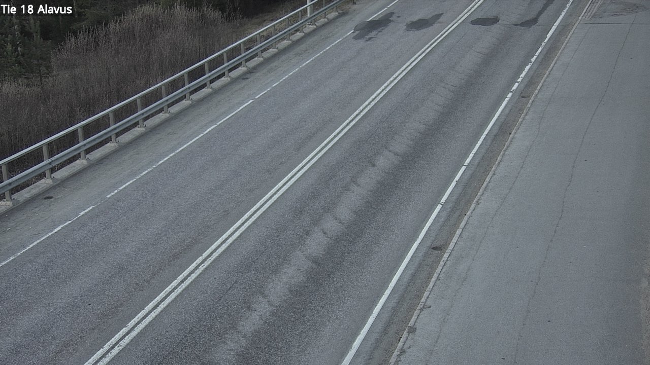 Weather Camera Image Road 18 Alavus, Alavus, Etelä-Pohjanmaa