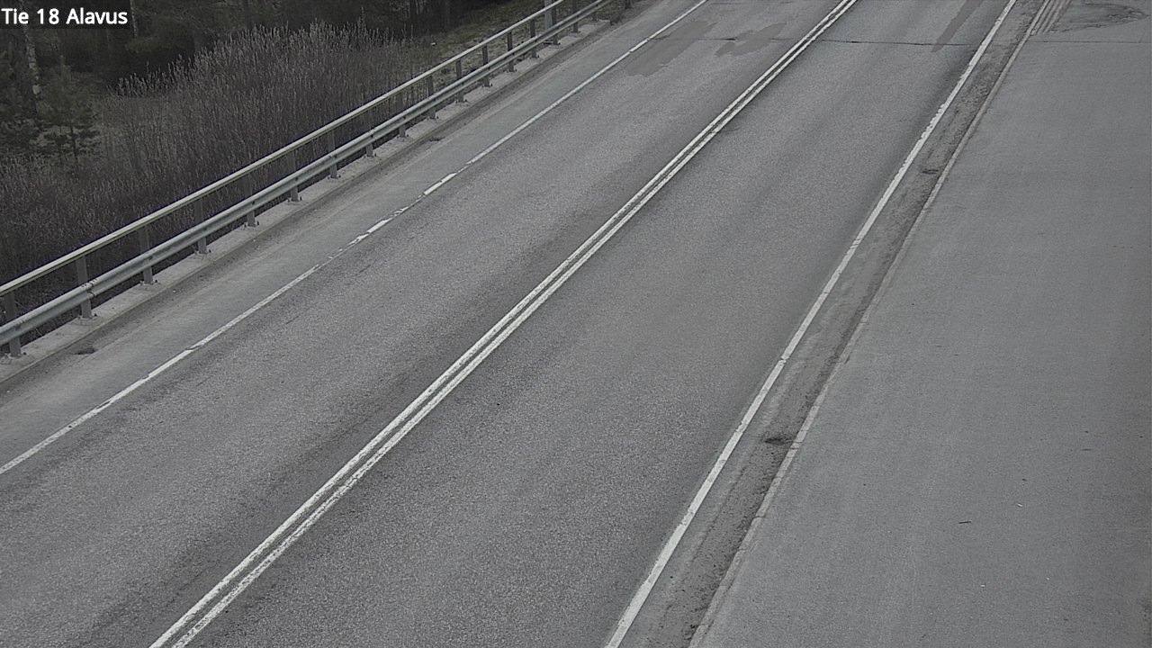 Weather Camera Image Road 18 Alavus, Alavus, Etelä-Pohjanmaa
