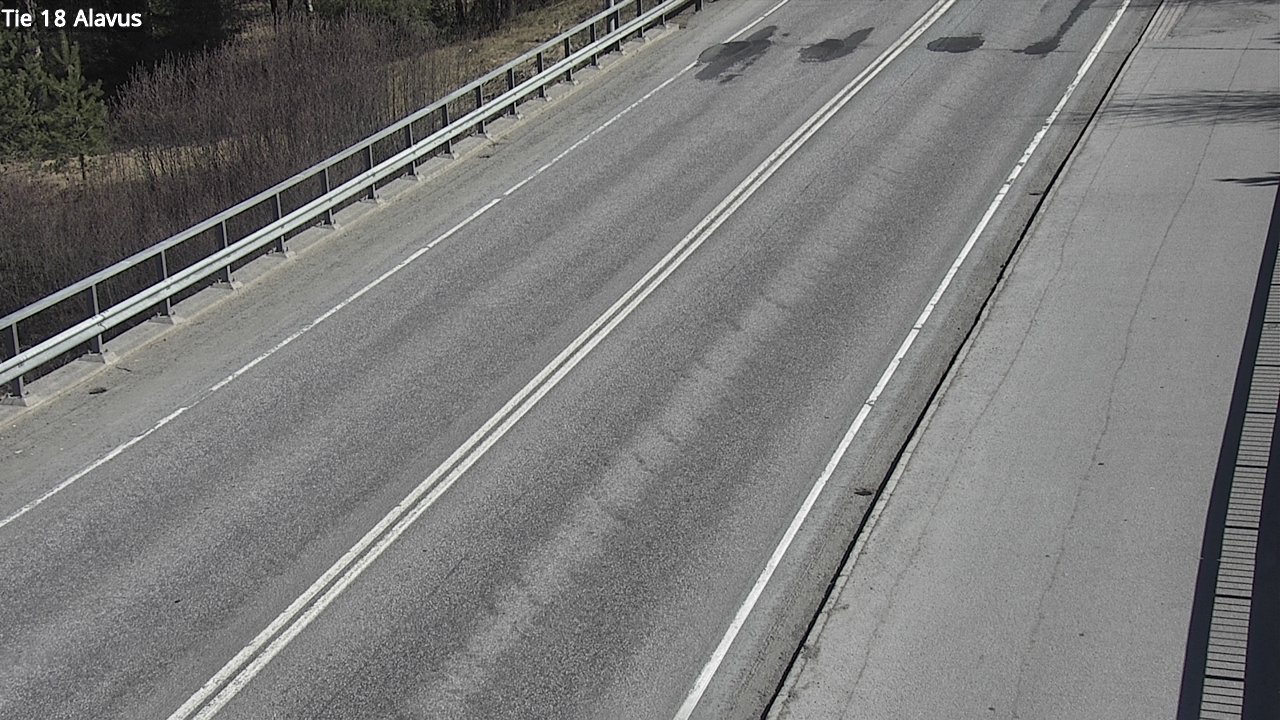 Weather Camera Image Road 18 Alavus, Alavus, Etelä-Pohjanmaa