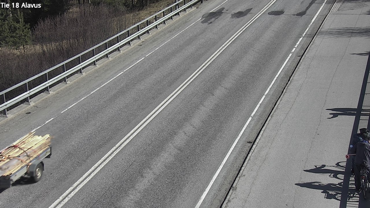 Weather Camera Image Road 18 Alavus, Alavus, Etelä-Pohjanmaa
