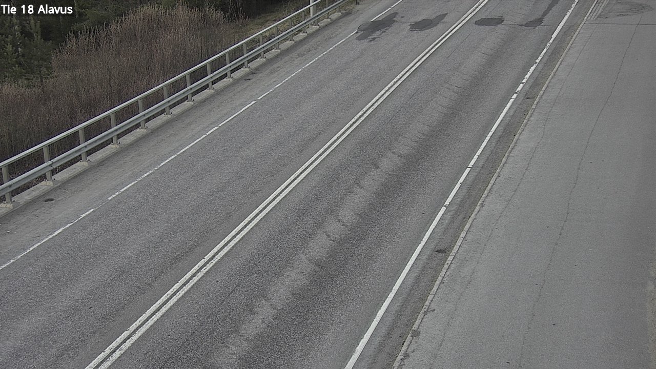 Weather Camera Image Road 18 Alavus, Alavus, Etelä-Pohjanmaa