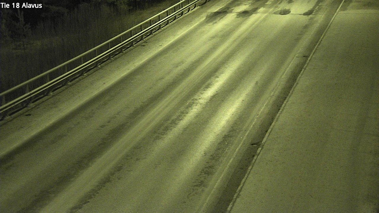 Weather Camera Image Väg 18 Alavo, Alavus, Etelä-Pohjanmaa