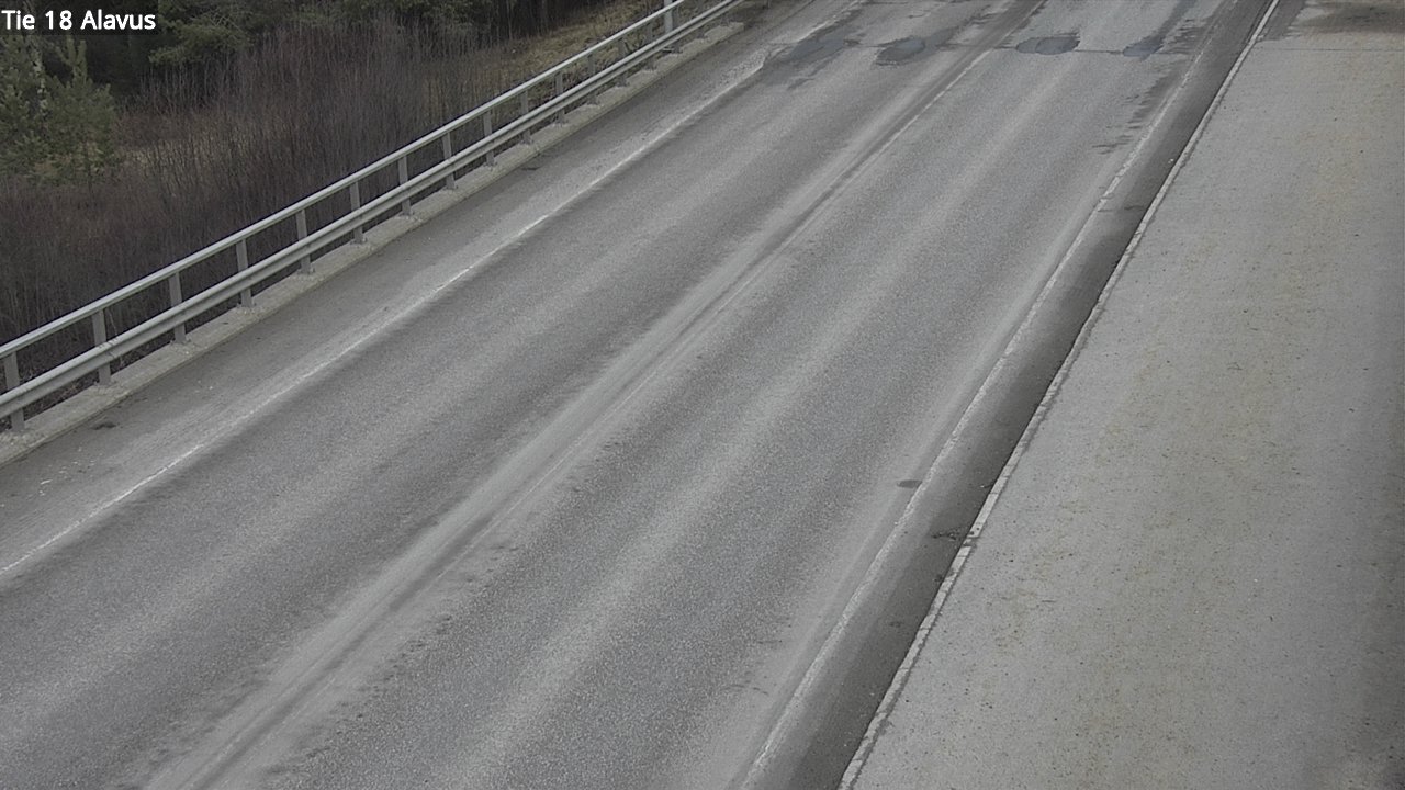 Weather Camera Image Väg 18 Alavo, Alavus, Etelä-Pohjanmaa