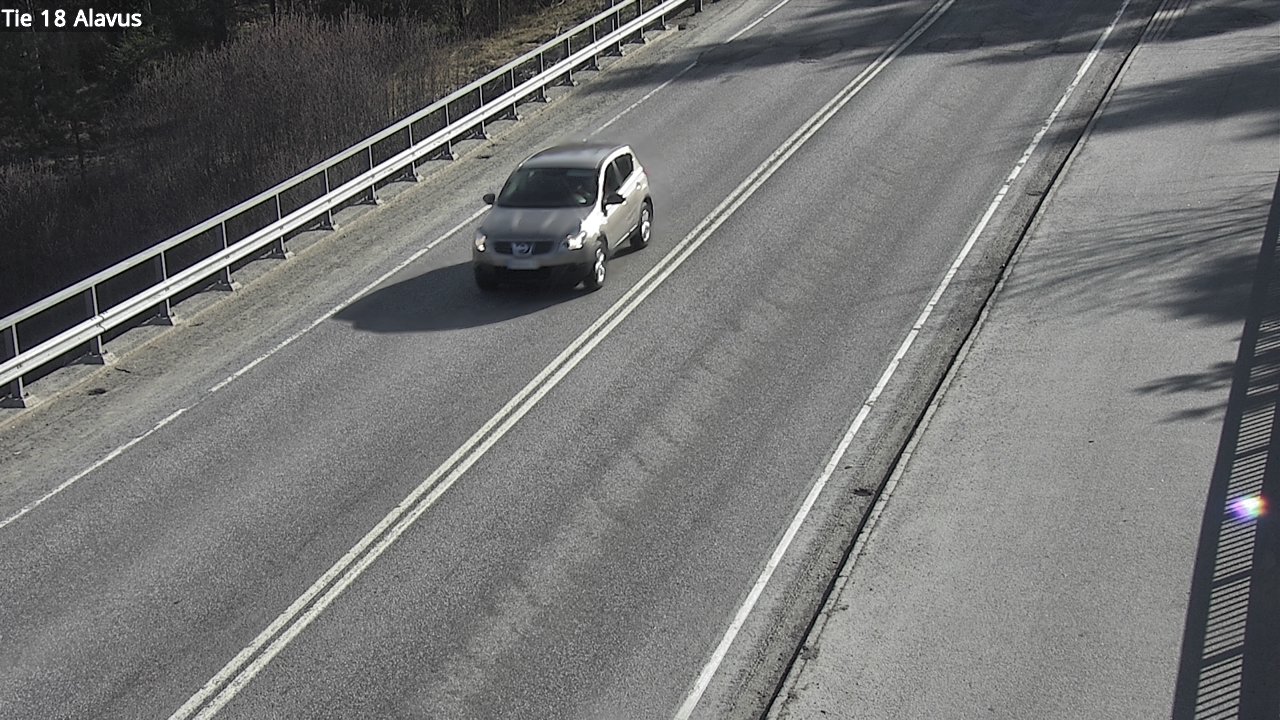 Weather Camera Image Road 18 Alavus, Alavus, Etelä-Pohjanmaa