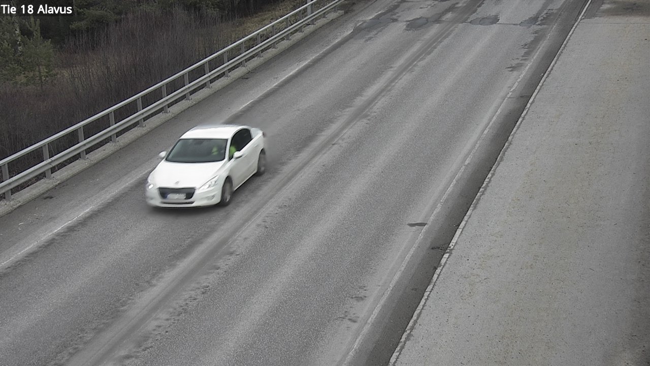 Weather Camera Image Väg 18 Alavo, Alavus, Etelä-Pohjanmaa