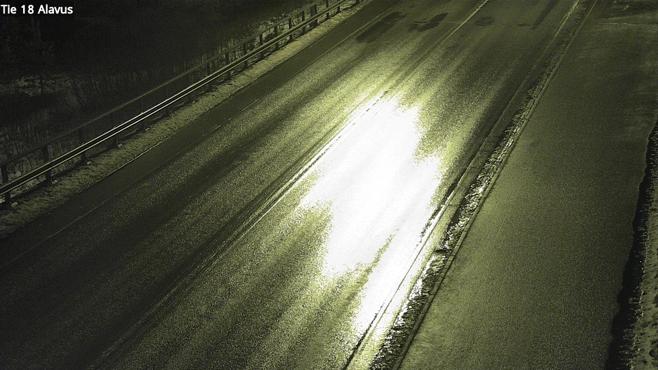 Weather Camera Image Väg 18 Alavo, Alavus, Etelä-Pohjanmaa