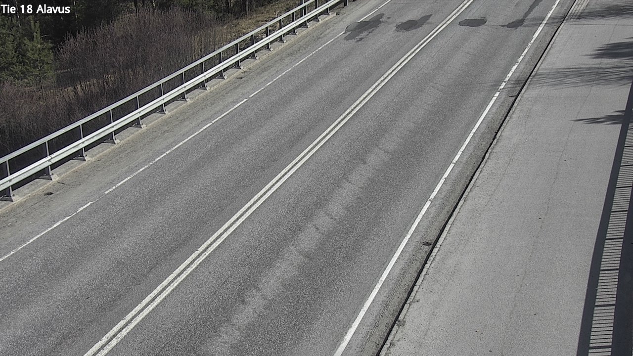 Weather Camera Image Road 18 Alavus, Alavus, Etelä-Pohjanmaa