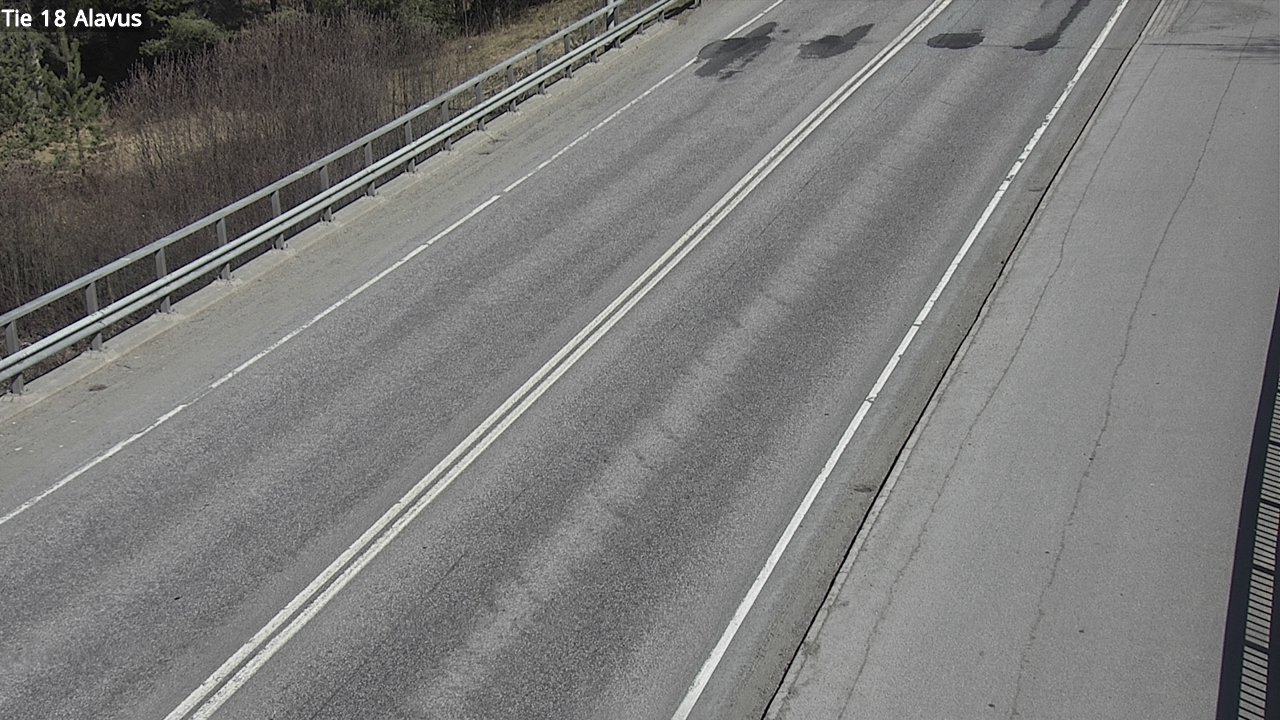Weather Camera Image Road 18 Alavus, Alavus, Etelä-Pohjanmaa