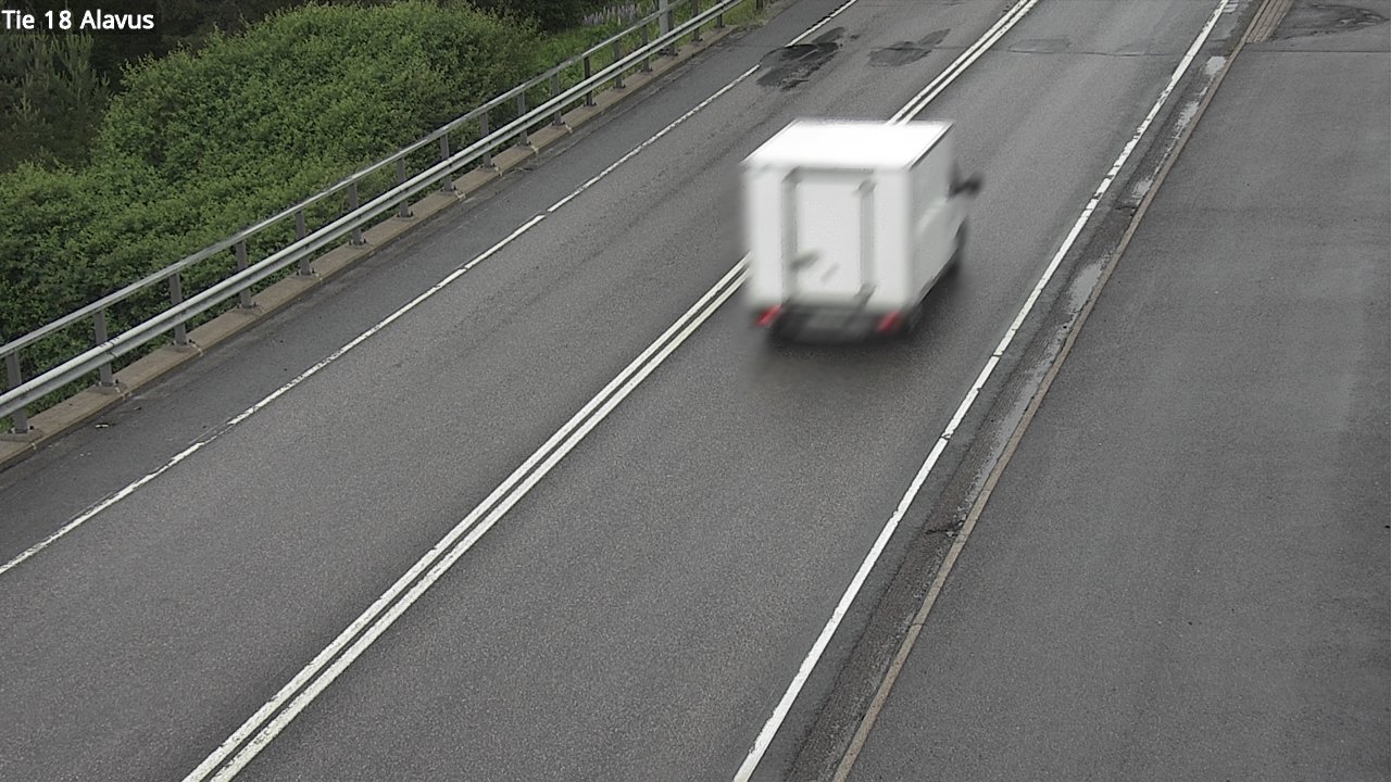 Weather Camera Image Road 18 Alavus, Alavus, Etelä-Pohjanmaa