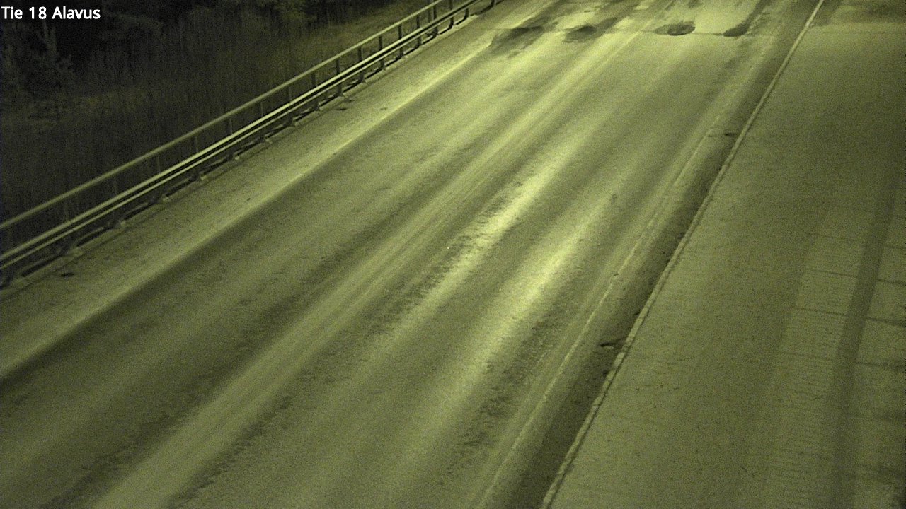 Weather Camera Image Väg 18 Alavo, Alavus, Etelä-Pohjanmaa