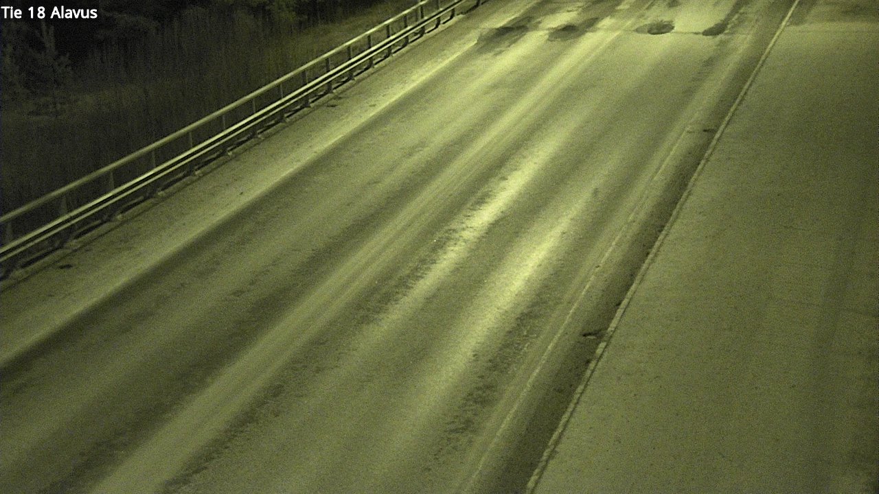 Weather Camera Image Väg 18 Alavo, Alavus, Etelä-Pohjanmaa