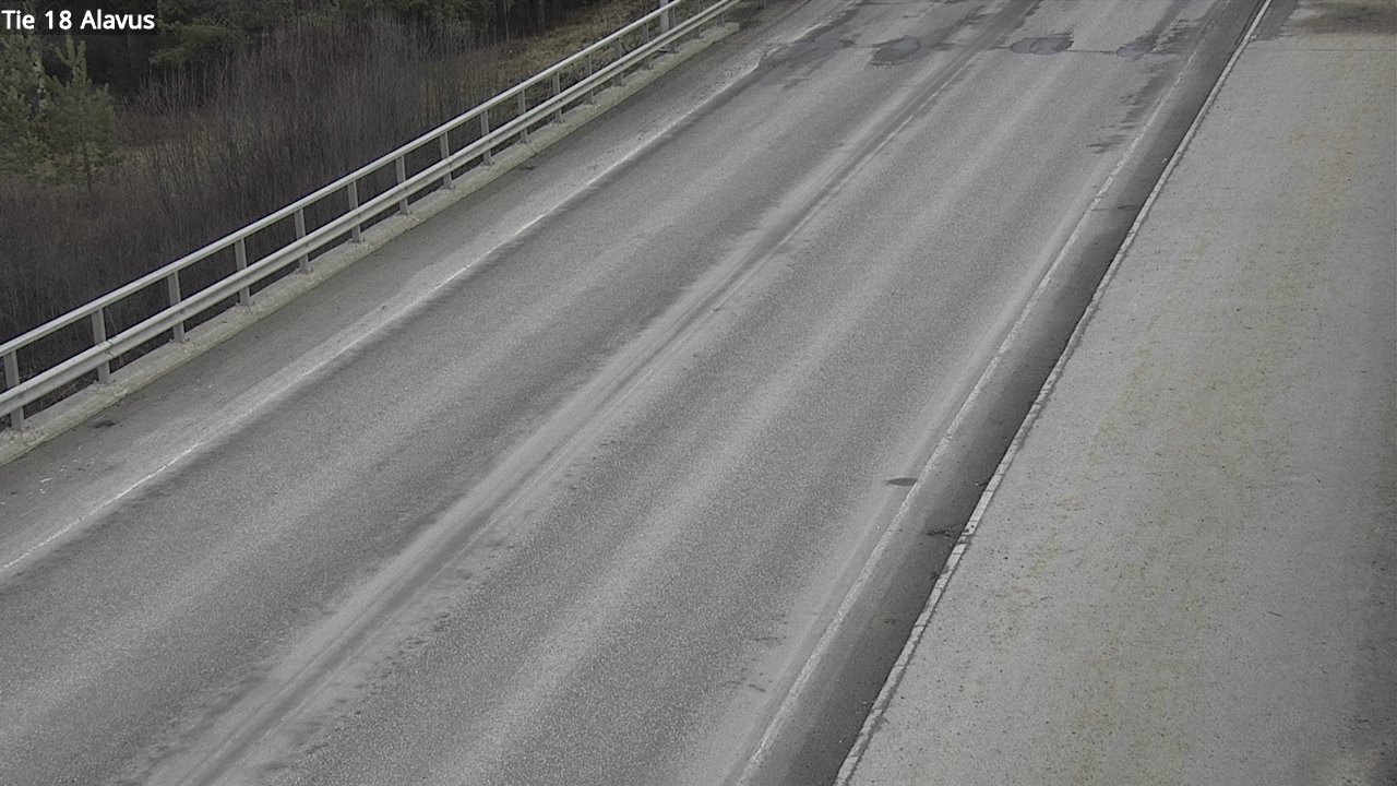 Weather Camera Image Väg 18 Alavo, Alavus, Etelä-Pohjanmaa