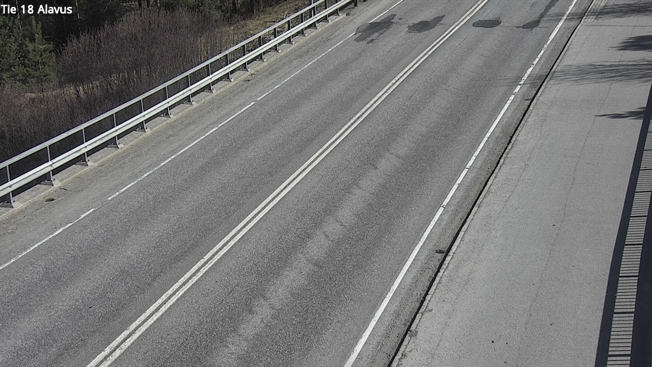 Weather Camera Image Road 18 Alavus, Alavus, Etelä-Pohjanmaa