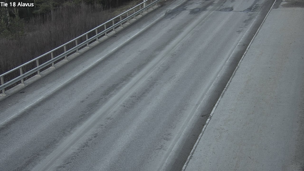 Weather Camera Image Väg 18 Alavo, Alavus, Etelä-Pohjanmaa