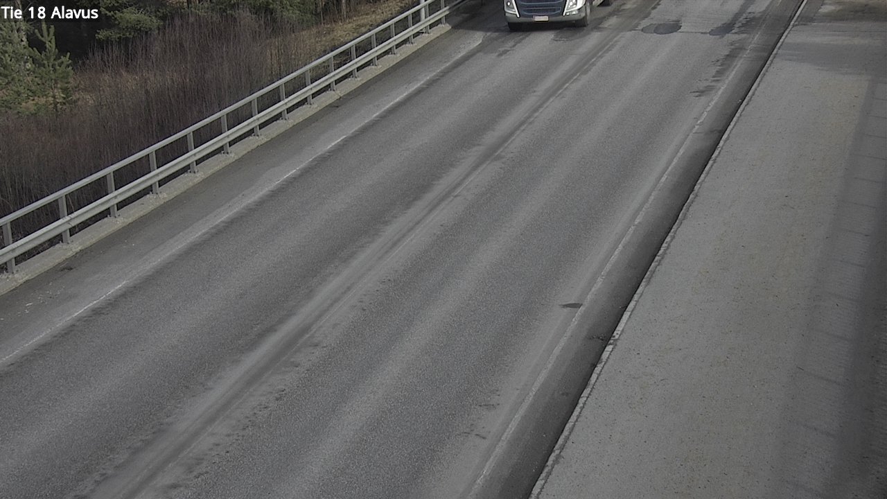 Weather Camera Image Väg 18 Alavo, Alavus, Etelä-Pohjanmaa