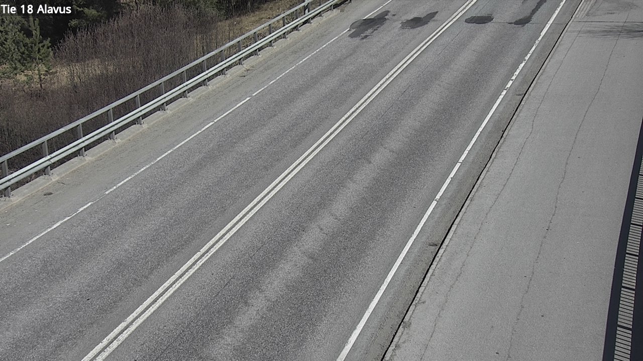 Weather Camera Image Road 18 Alavus, Alavus, Etelä-Pohjanmaa