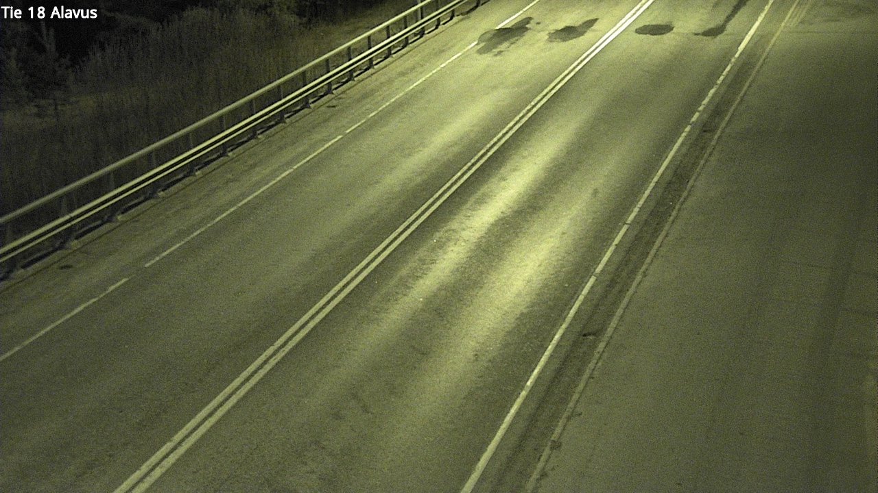 Weather Camera Image Road 18 Alavus, Alavus, Etelä-Pohjanmaa