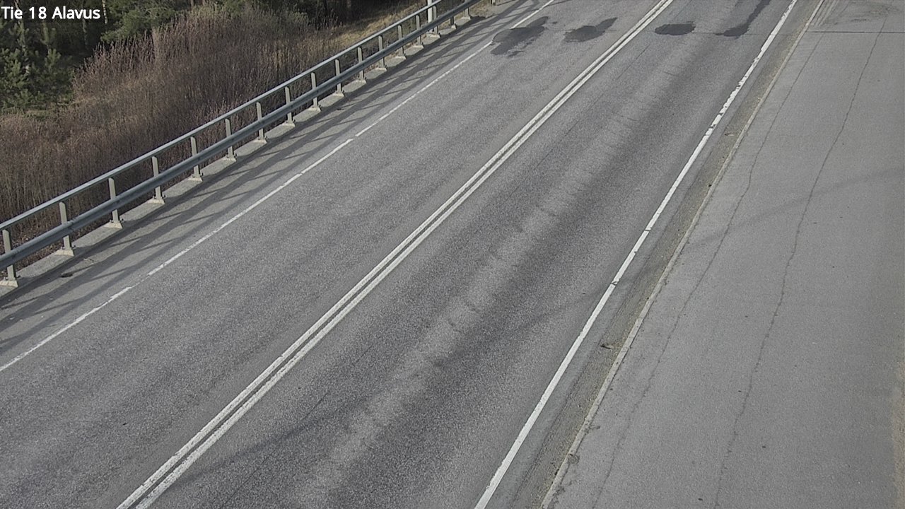 Weather Camera Image Road 18 Alavus, Alavus, Etelä-Pohjanmaa