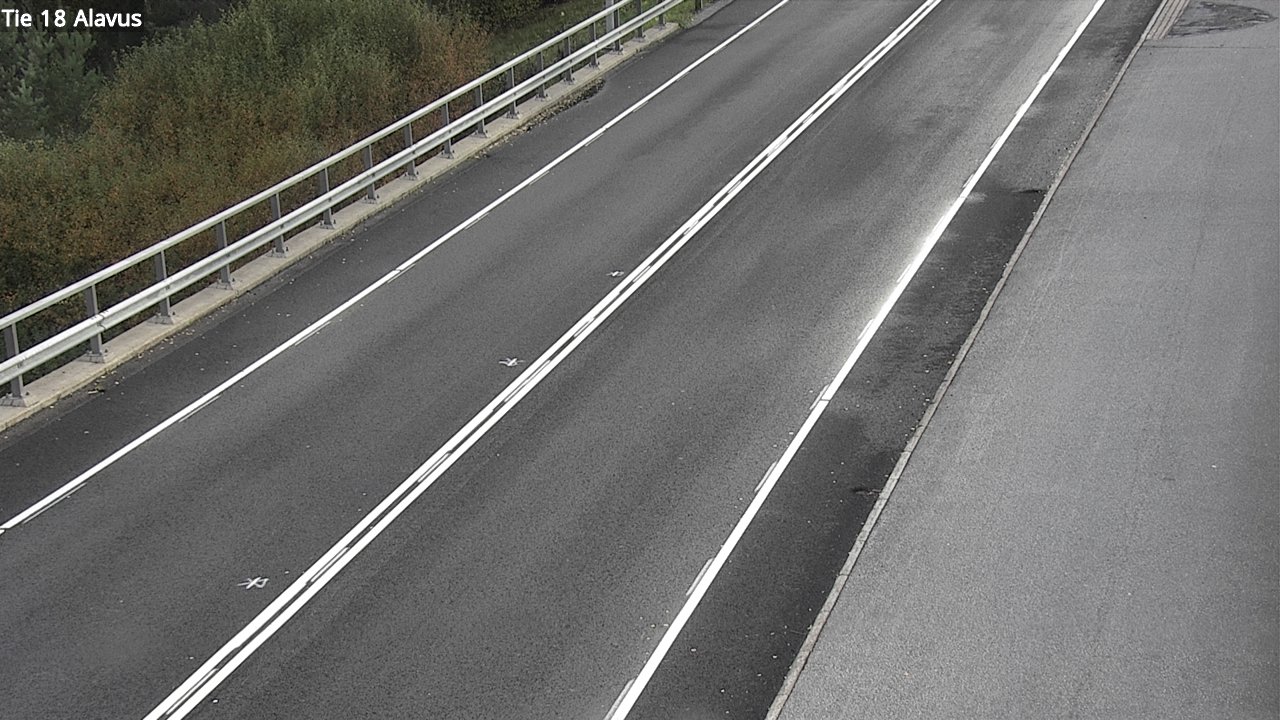 Weather Camera Image Road 18 Alavus, Alavus, Etelä-Pohjanmaa