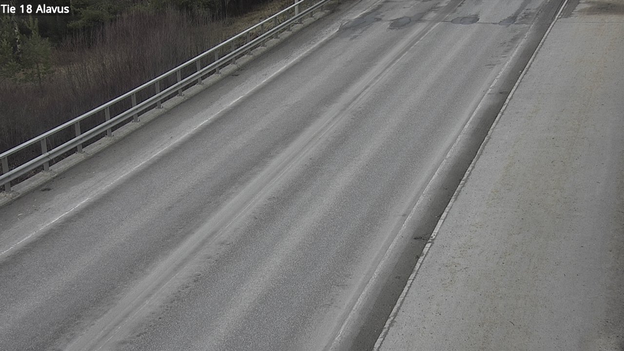 Weather Camera Image Väg 18 Alavo, Alavus, Etelä-Pohjanmaa