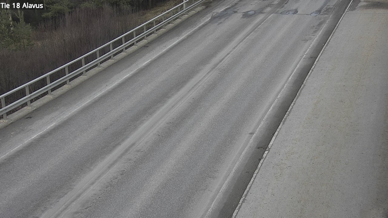 Weather Camera Image Väg 18 Alavo, Alavus, Etelä-Pohjanmaa