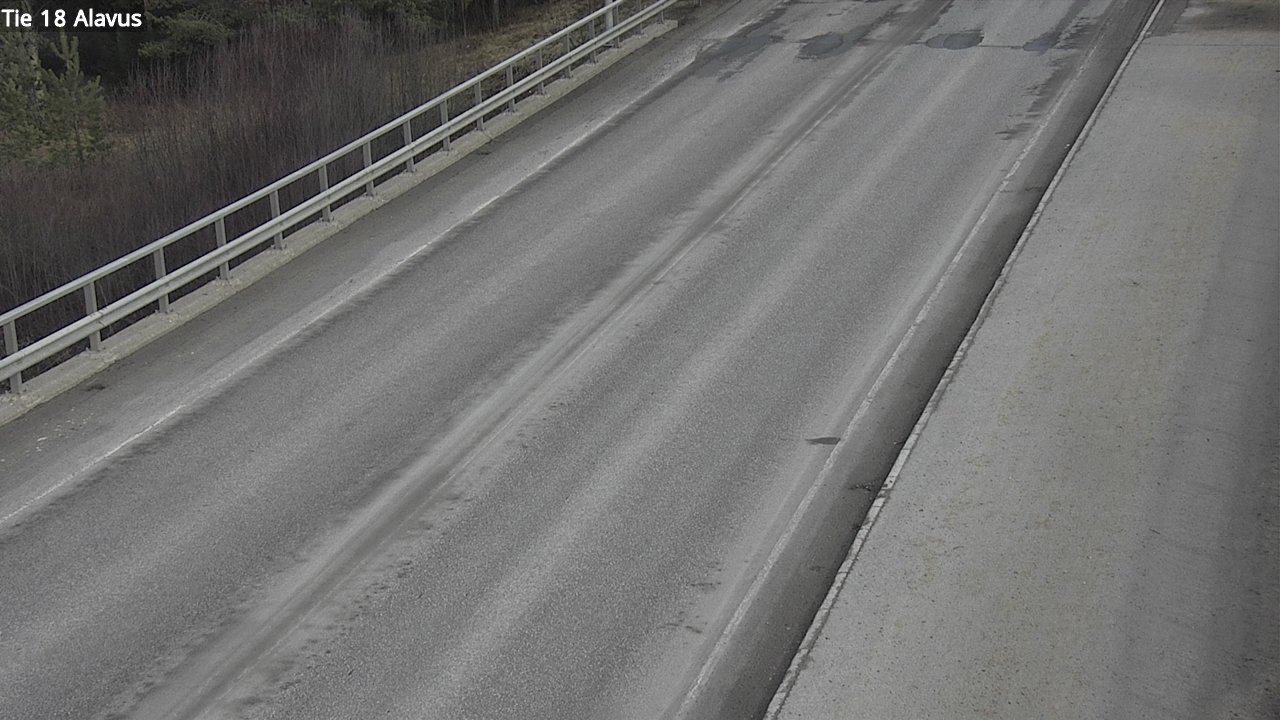 Weather Camera Image Väg 18 Alavo, Alavus, Etelä-Pohjanmaa