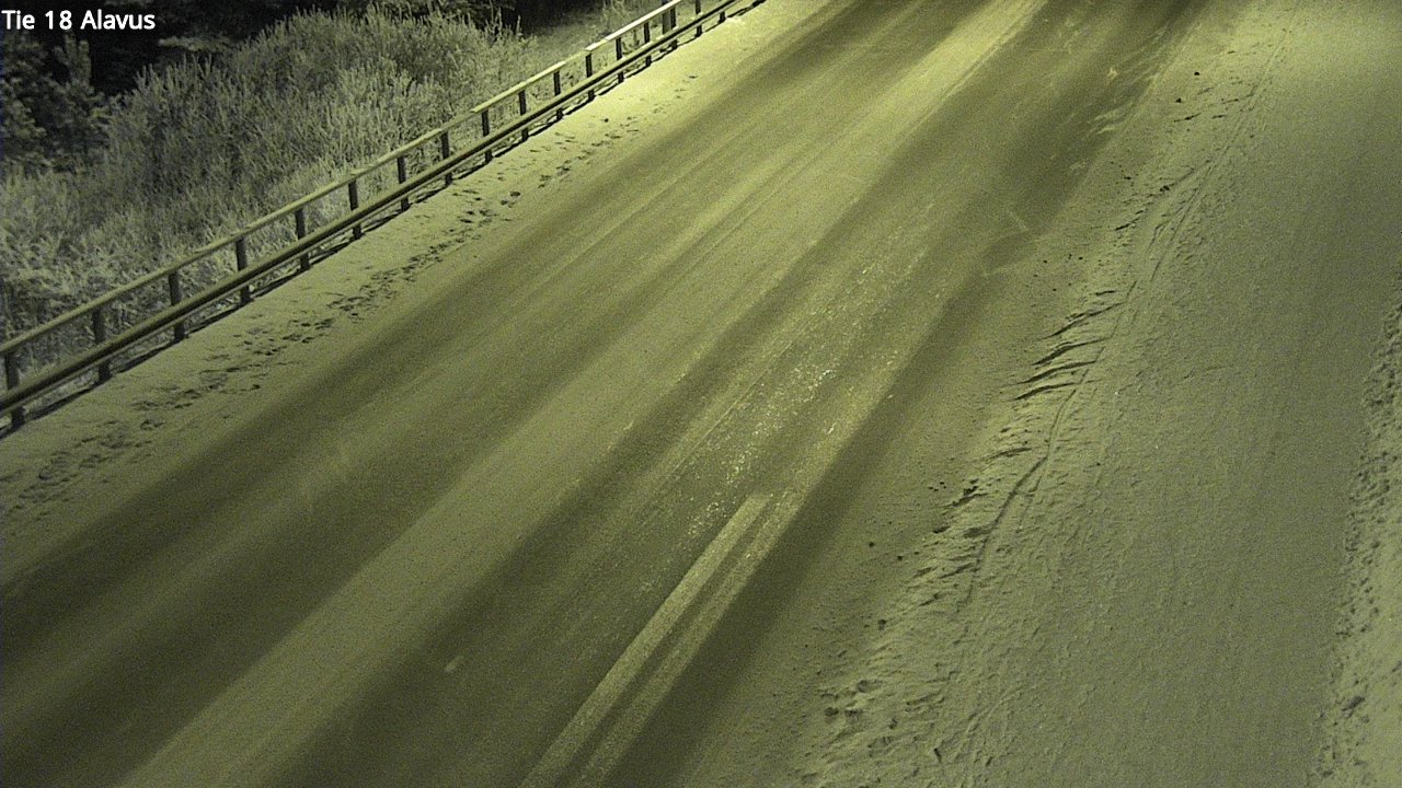 Weather Camera Image Road 18 Alavus, Alavus, Etelä-Pohjanmaa