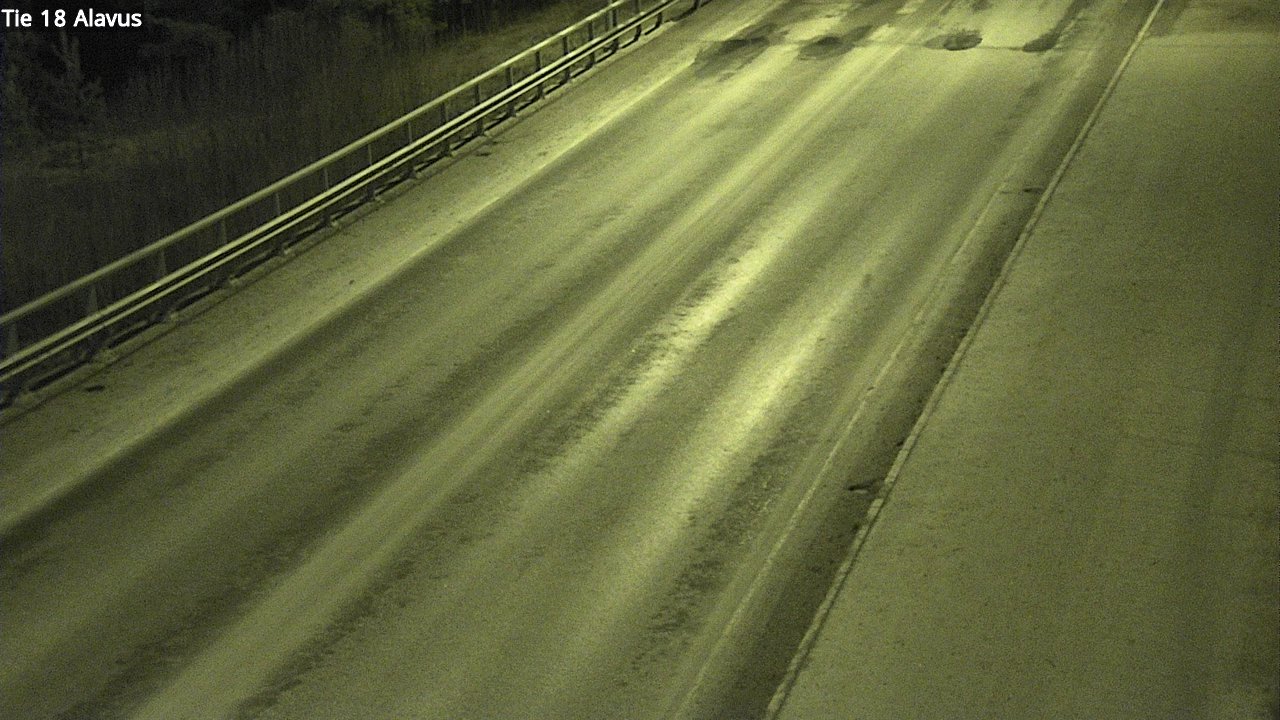 Weather Camera Image Väg 18 Alavo, Alavus, Etelä-Pohjanmaa
