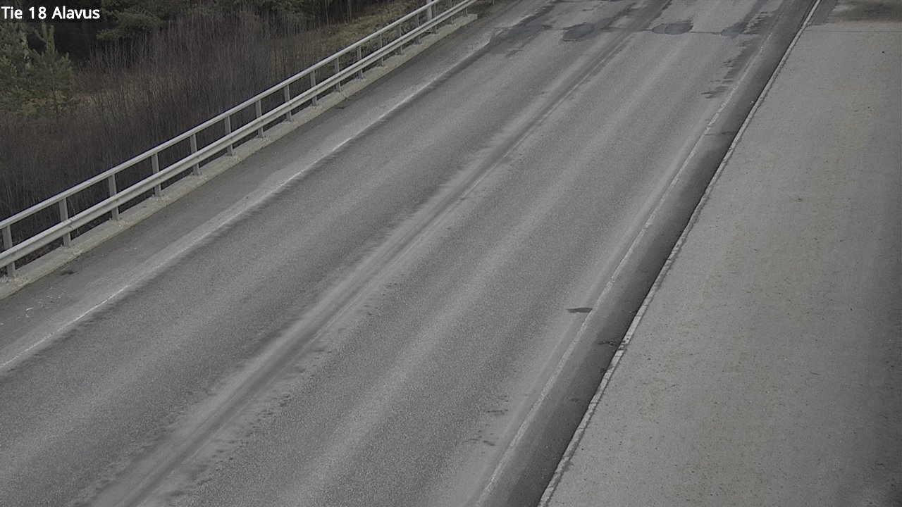 Weather Camera Image Väg 18 Alavo, Alavus, Etelä-Pohjanmaa