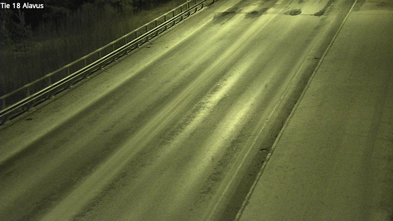 Weather Camera Image Väg 18 Alavo, Alavus, Etelä-Pohjanmaa