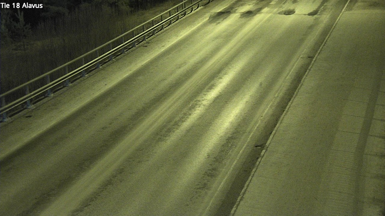 Weather Camera Image Väg 18 Alavo, Alavus, Etelä-Pohjanmaa