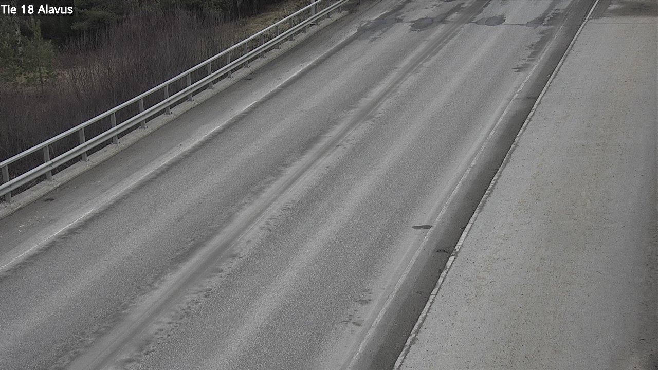 Weather Camera Image Väg 18 Alavo, Alavus, Etelä-Pohjanmaa