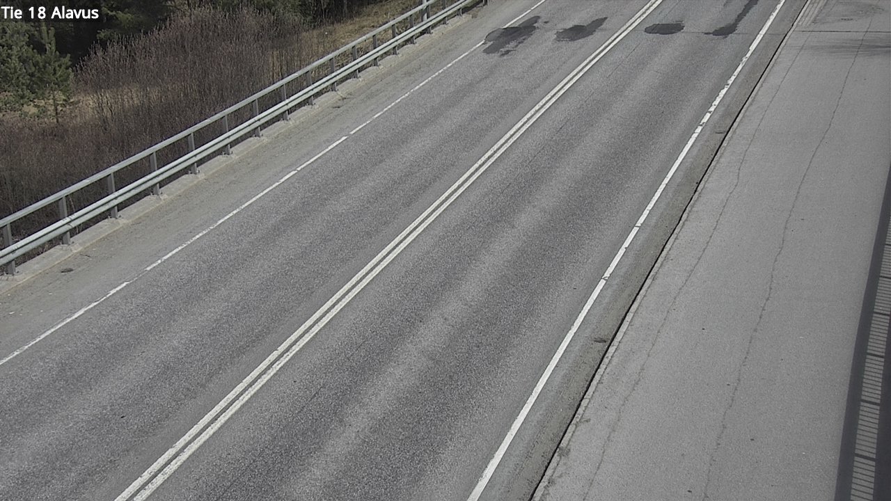Weather Camera Image Väg 18 Alavo, Alavus, Etelä-Pohjanmaa