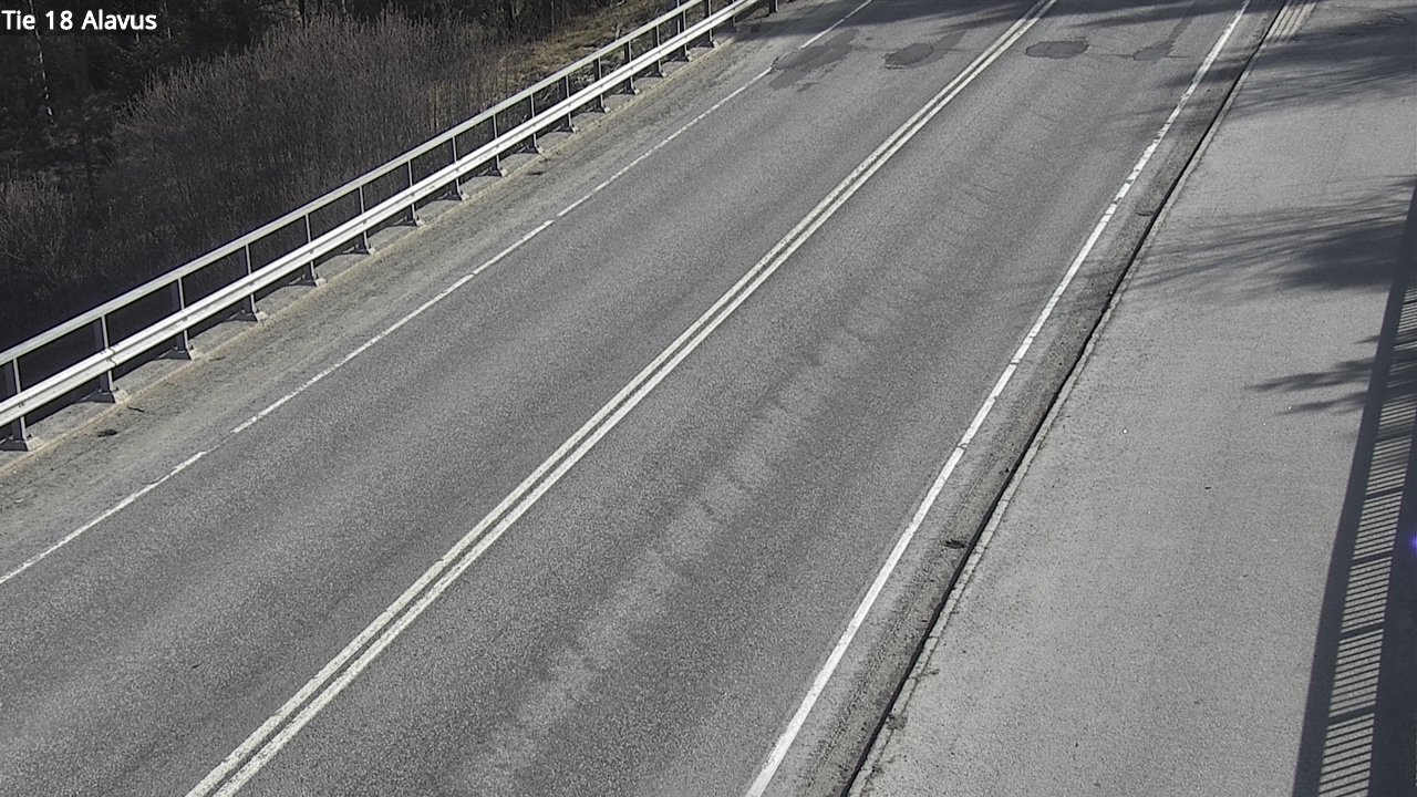 Weather Camera Image Road 18 Alavus, Alavus, Etelä-Pohjanmaa