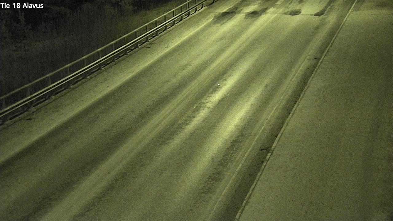 Weather Camera Image Väg 18 Alavo, Alavus, Etelä-Pohjanmaa