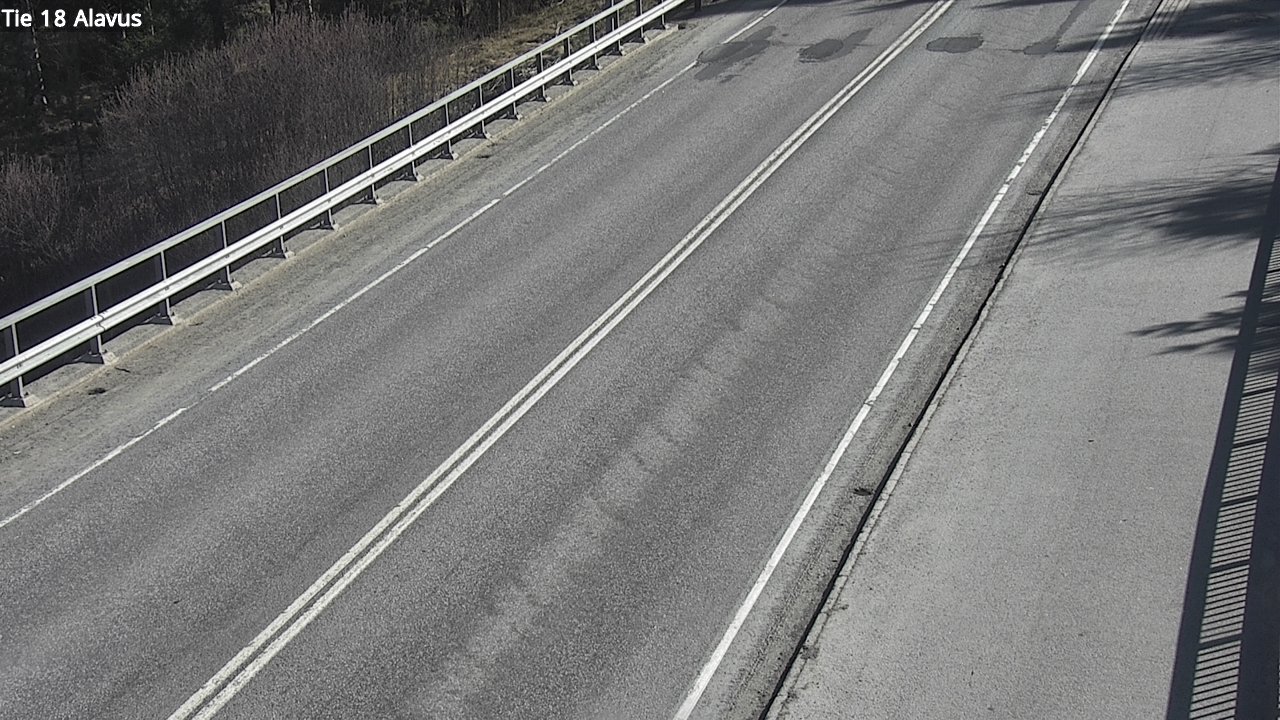 Weather Camera Image Road 18 Alavus, Alavus, Etelä-Pohjanmaa
