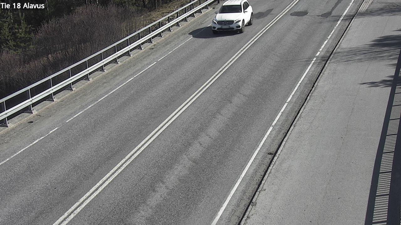 Weather Camera Image Road 18 Alavus, Alavus, Etelä-Pohjanmaa