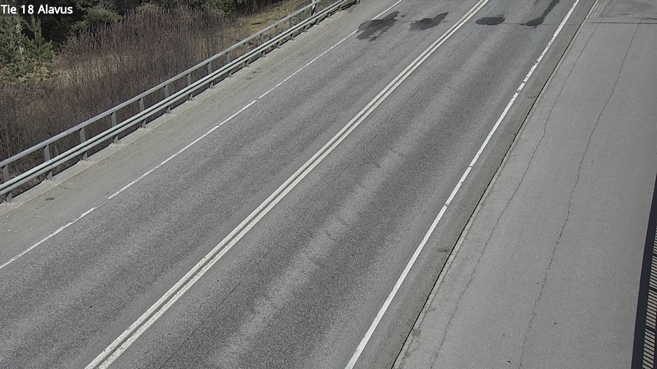 Weather Camera Image Road 18 Alavus, Alavus, Etelä-Pohjanmaa
